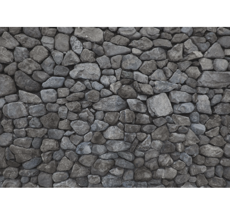 Mural stone wall with stone texture background - TenStickers