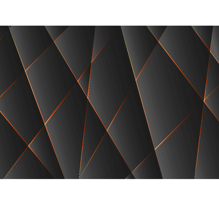 Texture wall mural geometric linear designs - TenStickers