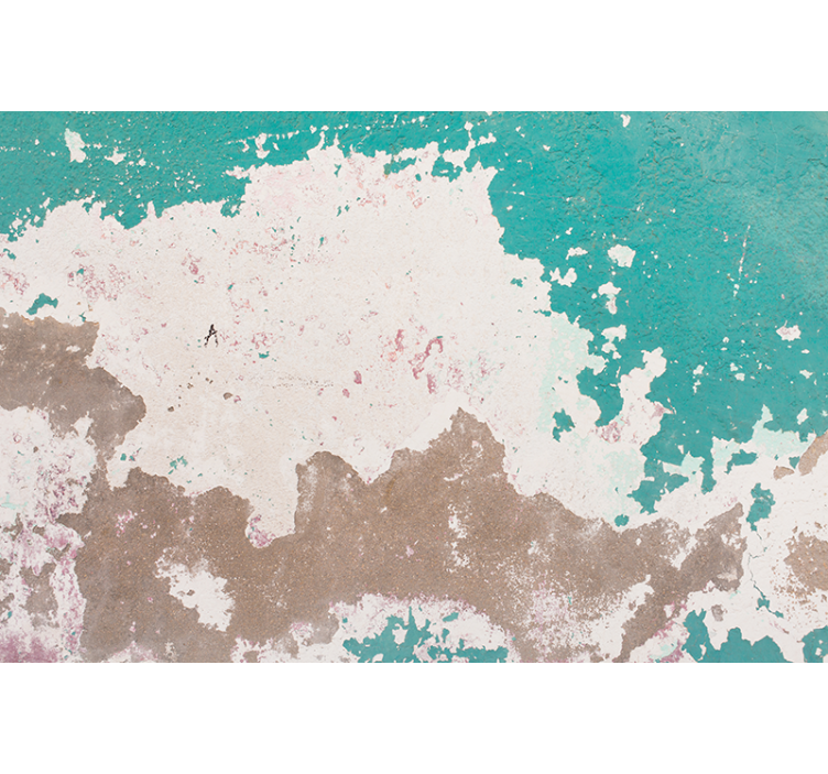 Grungy Peeling Wall wall mural - TenStickers