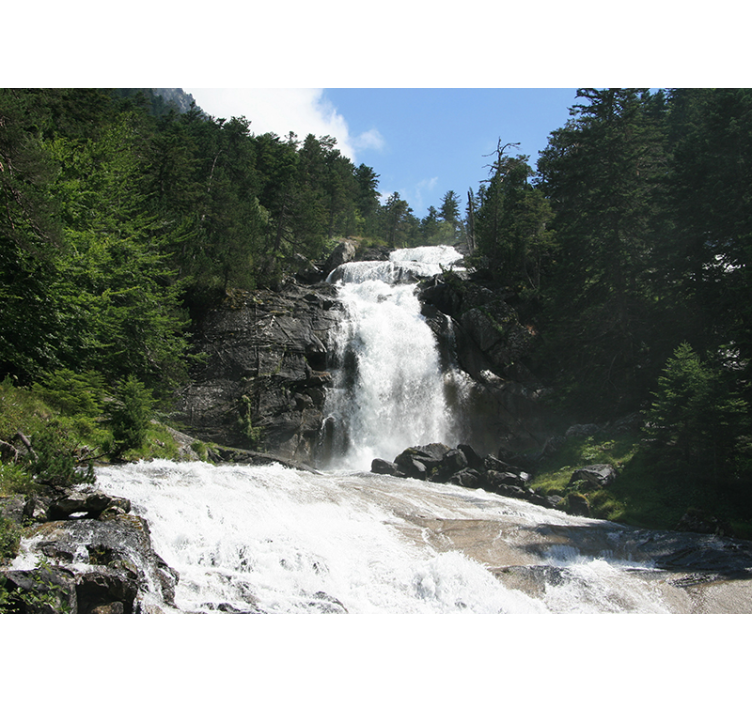 Beautiful Waterfall Wall Mural - TenStickers