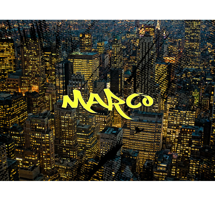 City wall mural new york city skyline - TenStickers