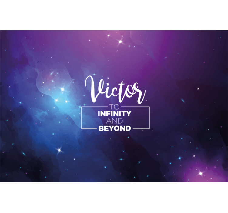 Wall mural fantasy galaxy adventure theme - TenStickers