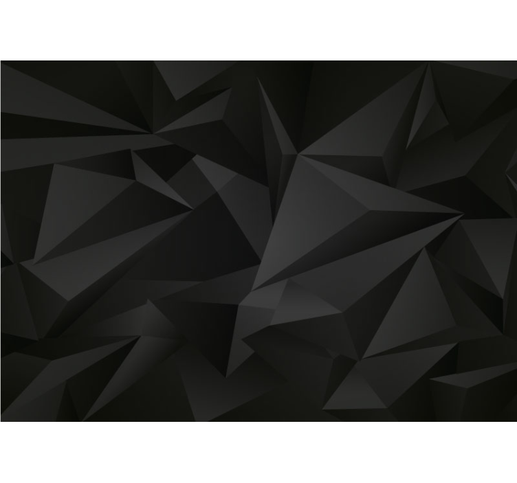 Geometric Arrangement abstract wall mural - TenStickers