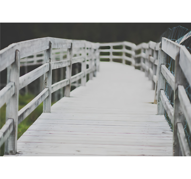 Romantic wall mural couple embracing tranquility - TenStickers