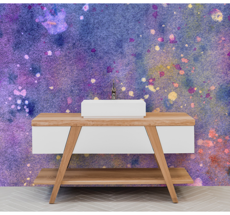 Abstract wall mural colorful abstract texture - TenStickers