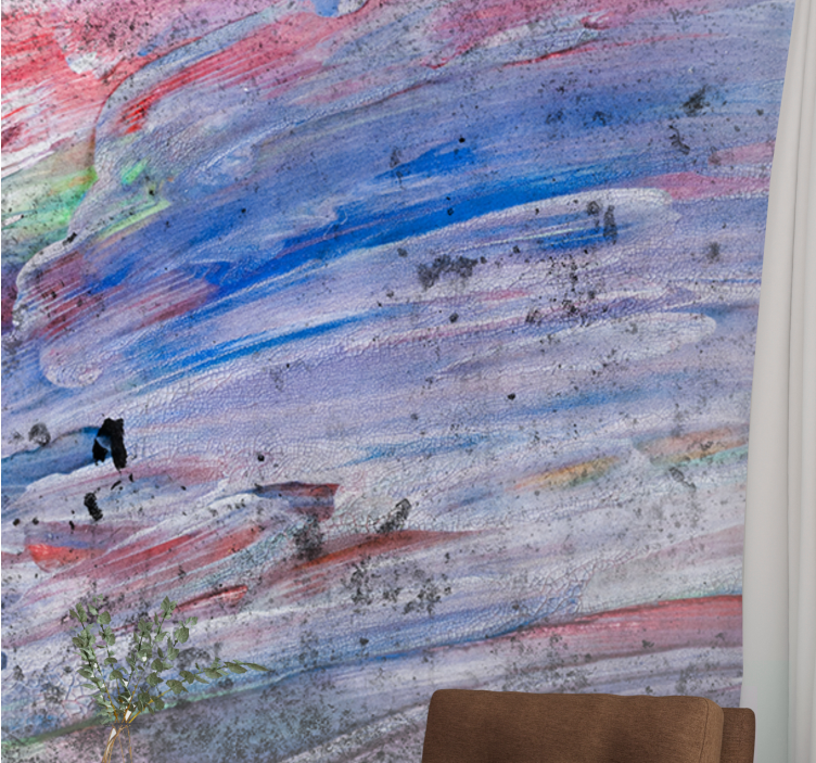 Dynamic Color Swirls abstract wall mural - TenStickers