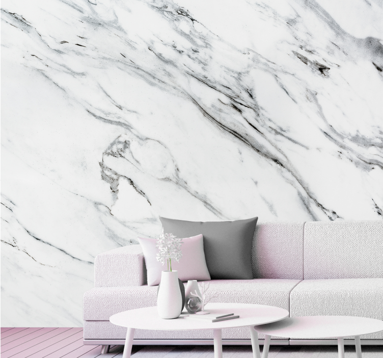 Elegant marble surface texture wall mural - TenStickers