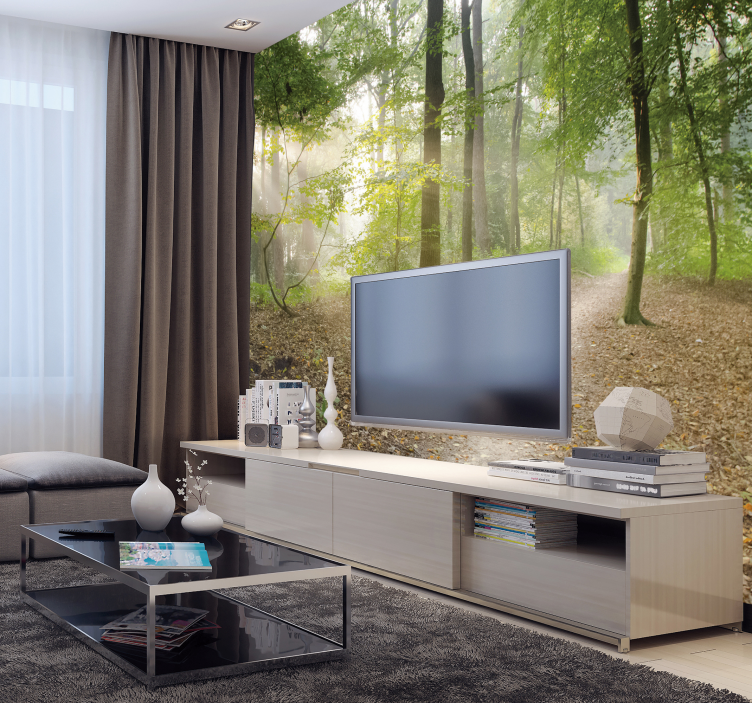Stunning forest wall mural - TenStickers