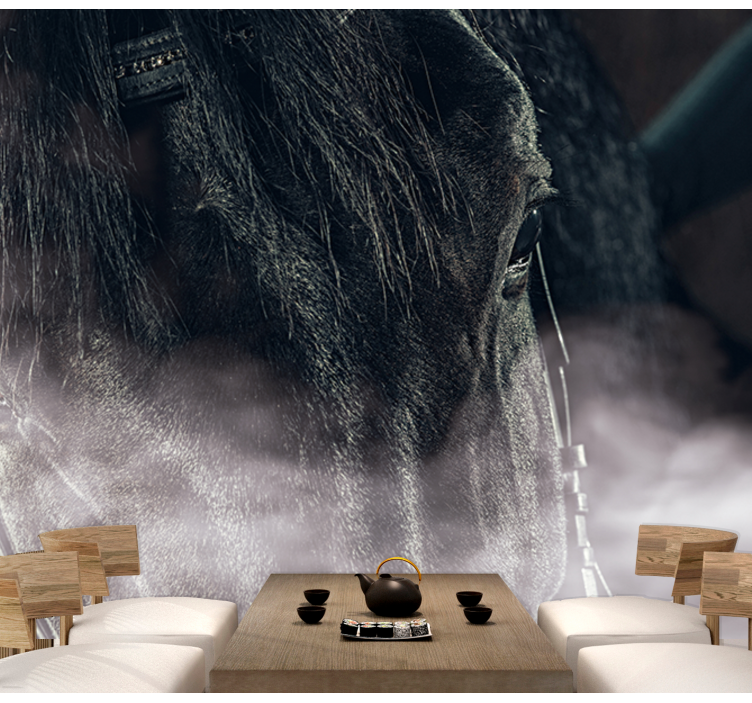 Majestic Horse Close-Up animals wall mural - TenStickers