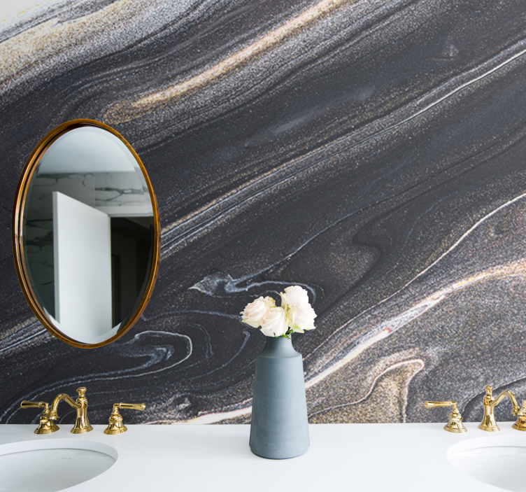 Marble Pattern Design texture wall mural - TenStickers