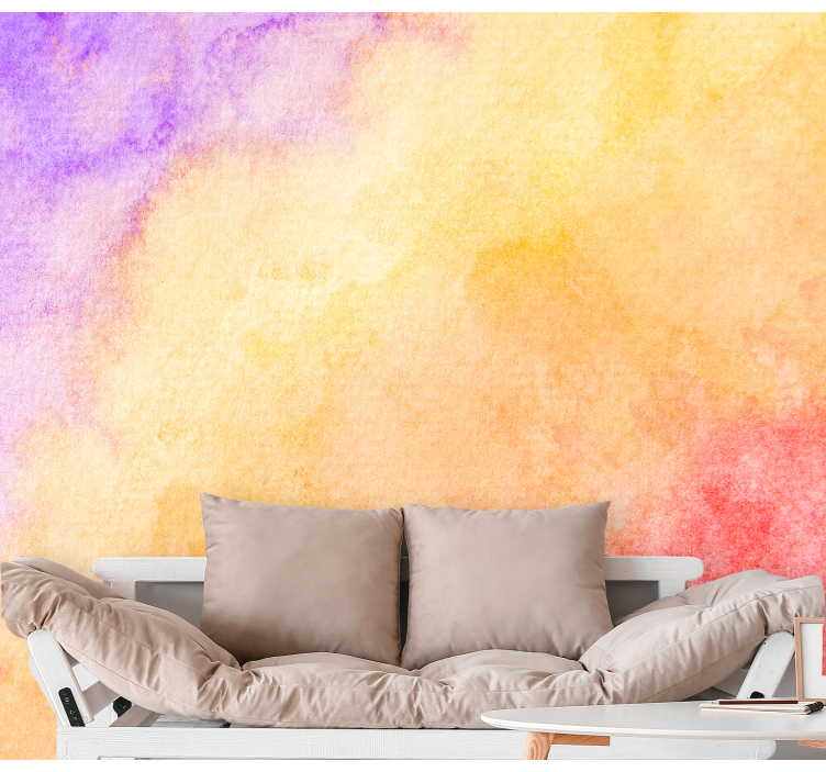 Soft Gradient Hues abstract wall mural - TenStickers