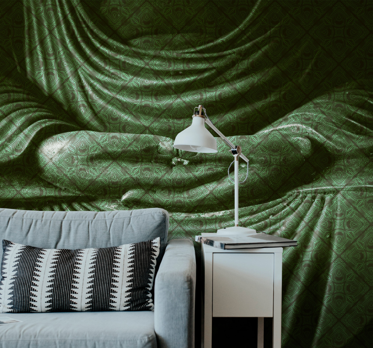 Wall mural buddha tranquil buddha sculpture - TenStickers