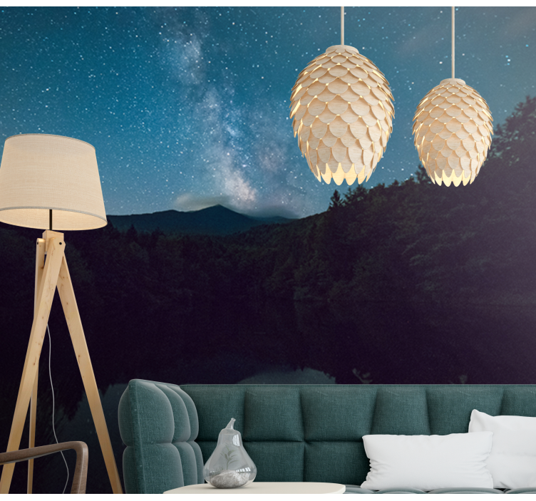 Wall mural nature astral night sky - TenStickers