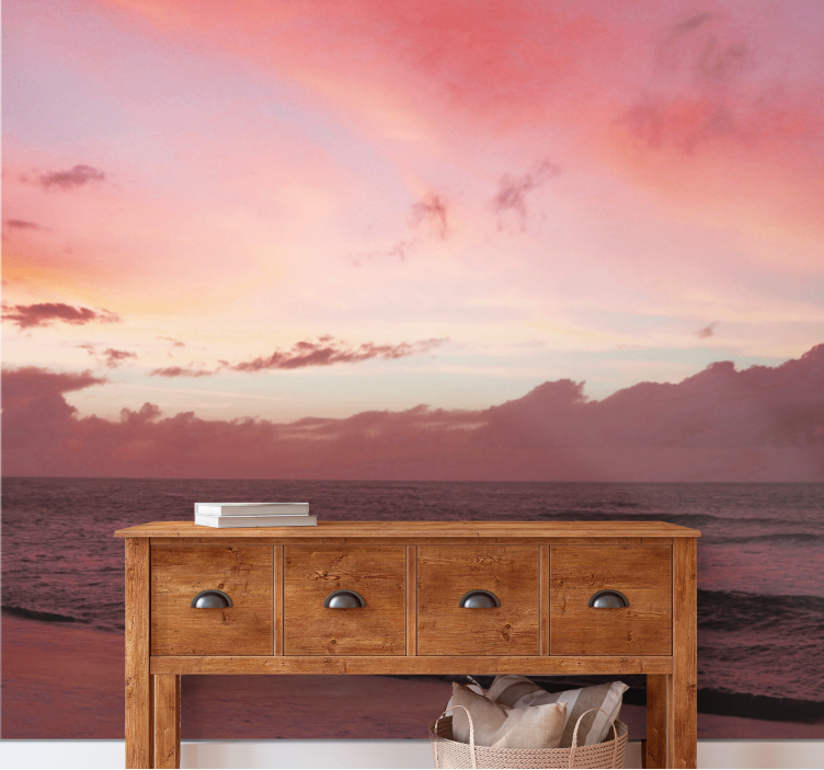 Wall mural nature tranquil sea view - TenStickers