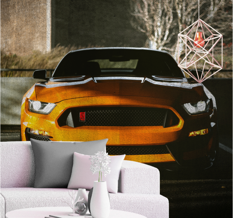 Wall mural vehicle sleek muscle car - TenStickers