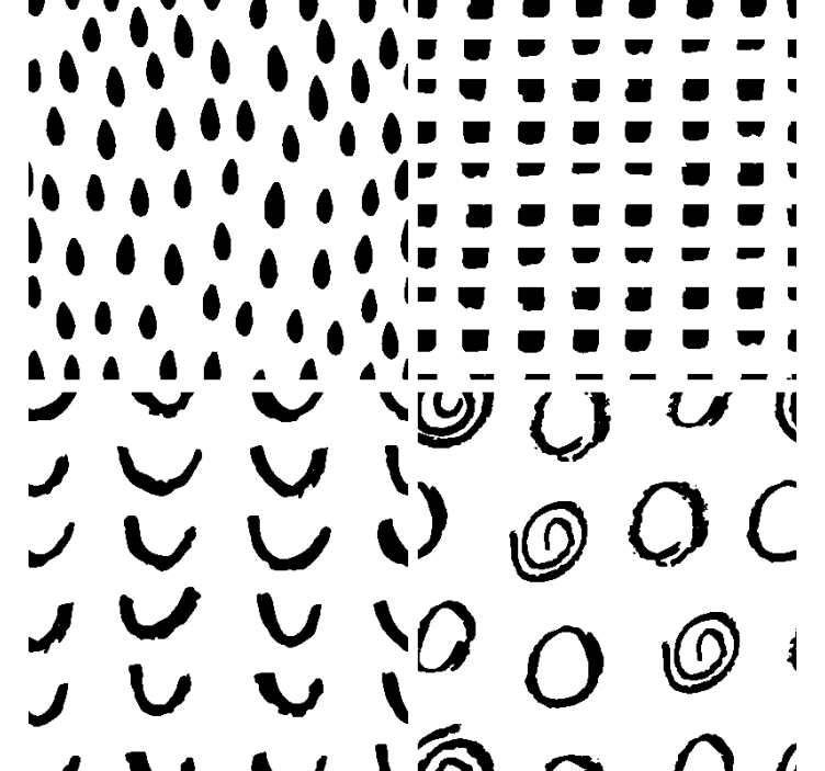 Different patterns modern coaster - TenStickers