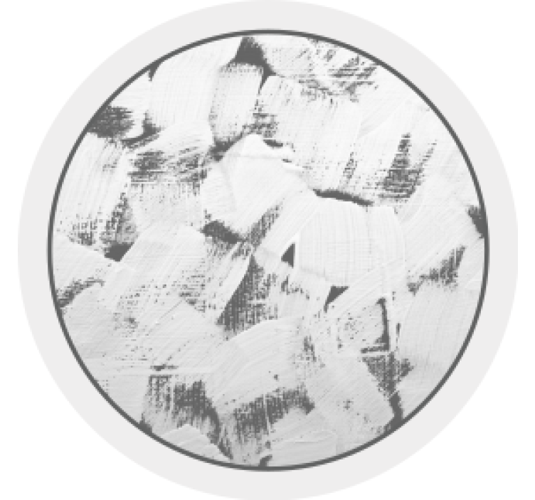 Abstract monochrome brushstrokes coasters - TenStickers