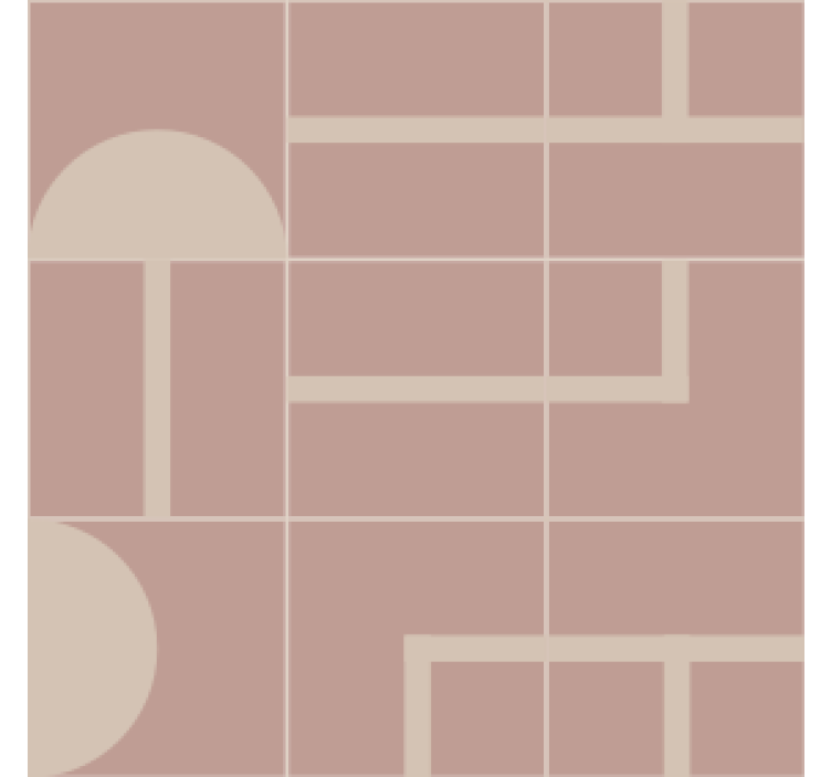 Geometric Patterned Surface coasters - TenStickers