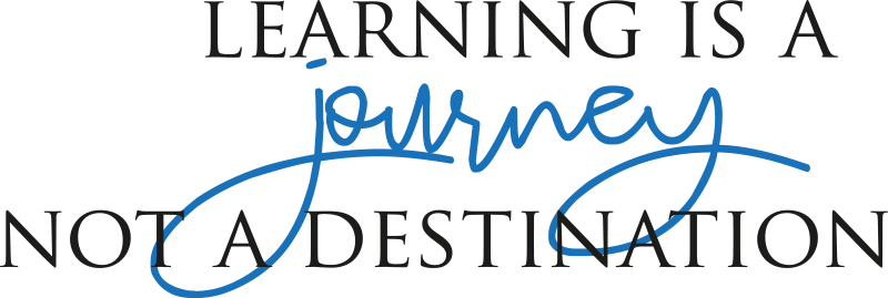 "office poster life is a beautiful journey" - TenStickers