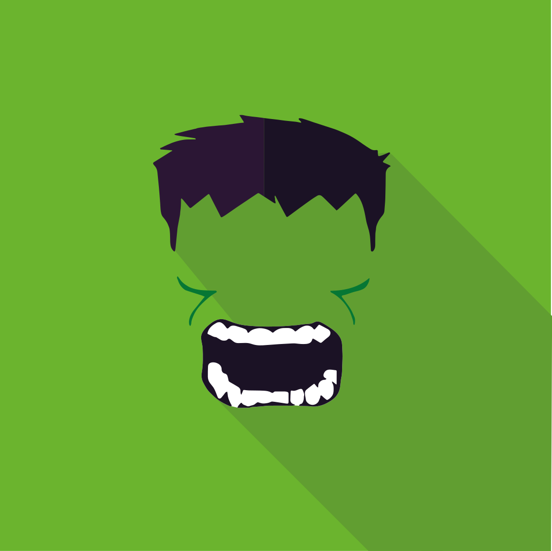 Poster for teenager green superhero artwork - TenStickers