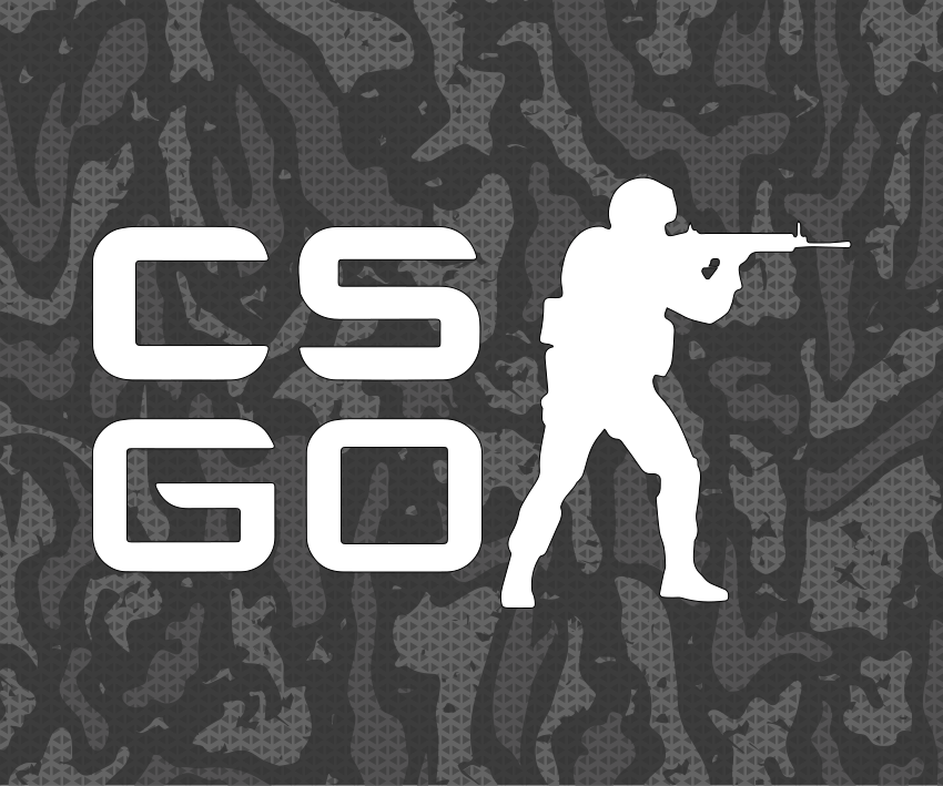 Video game poster with cs:go artwork - TenStickers