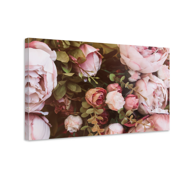 Elegant Floral Arrangement Flowers  canvas - TenStickers