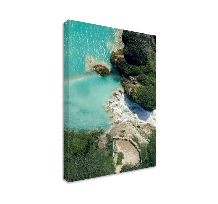 Landscape canvas coastal tranquility - TenStickers