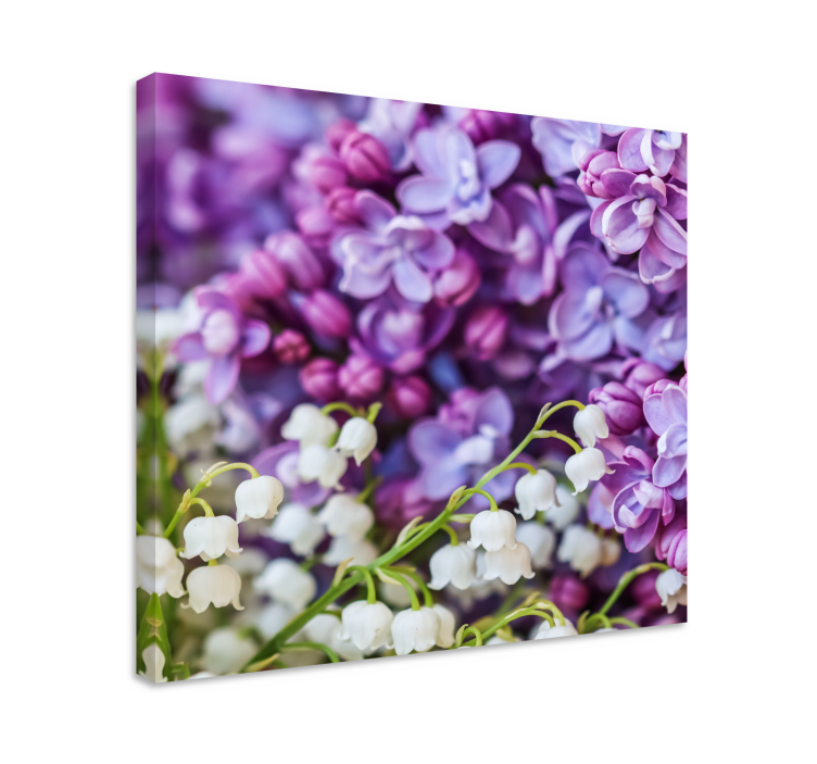 Four season daisy flowers 3D canvas prints - TenStickers