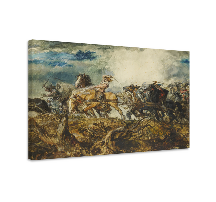 Classic art painting design canvas art prints - TenStickers