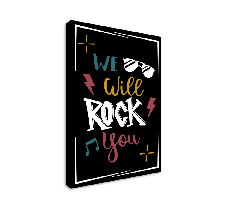 Quote canvas inspire your soul - TenStickers