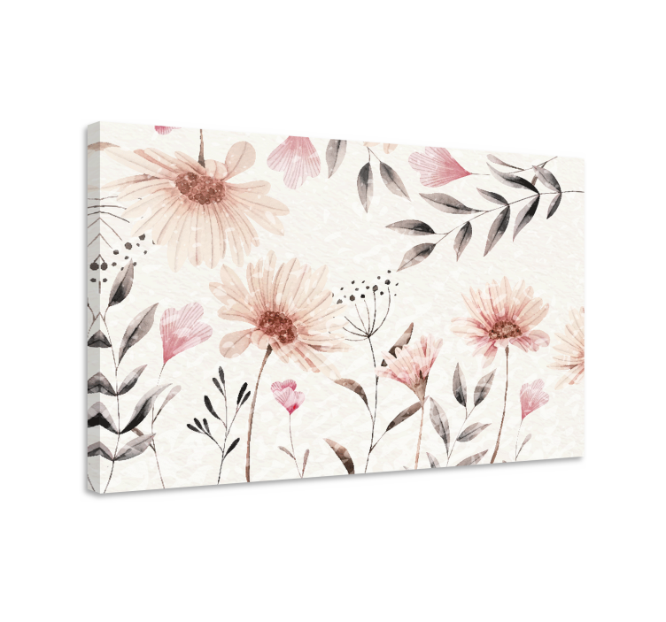 Flowers canvas elegant blossom arrangement - TenStickers
