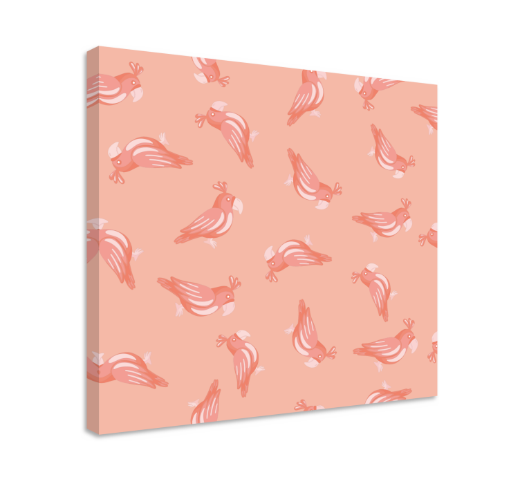 Bird canvas wall art charming bird designs - TenStickers