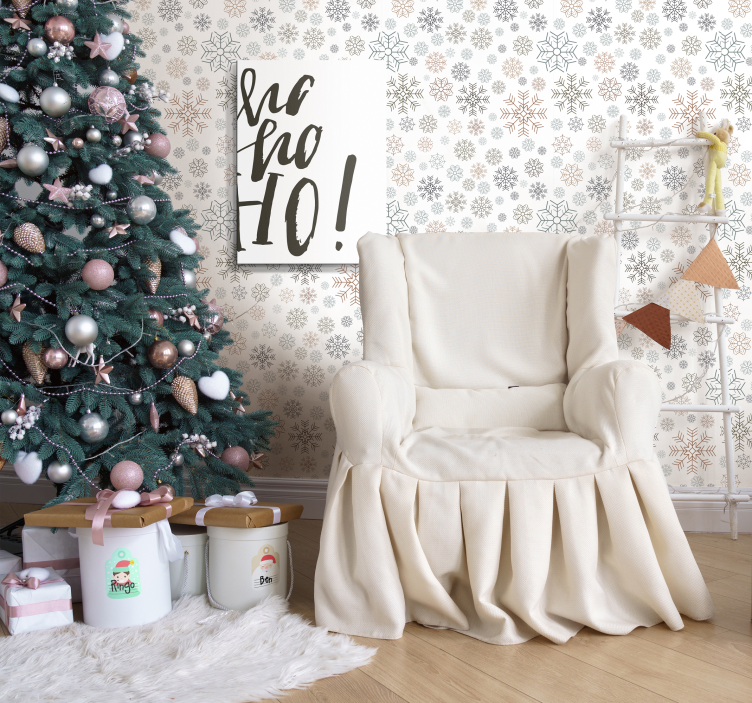 Quote canvas festive phrase showcase - TenStickers
