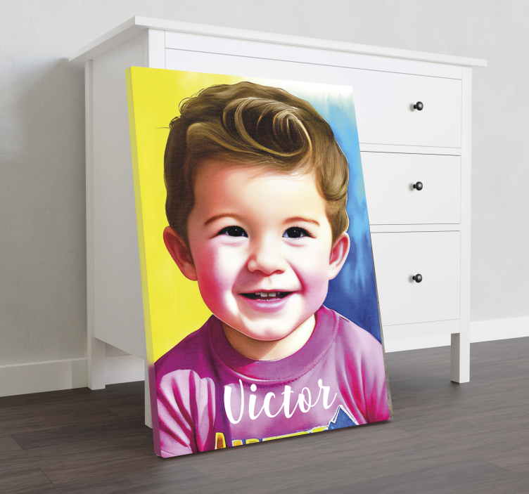 your Avatar customized canvas print - TenStickers