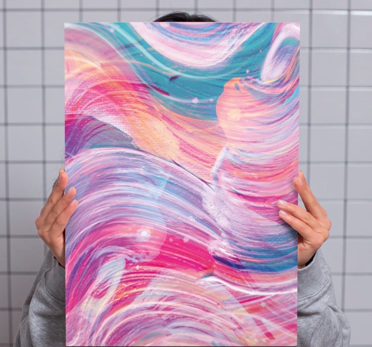 Colorful Swirl Patterns abstract wall art  1 - TenStickers