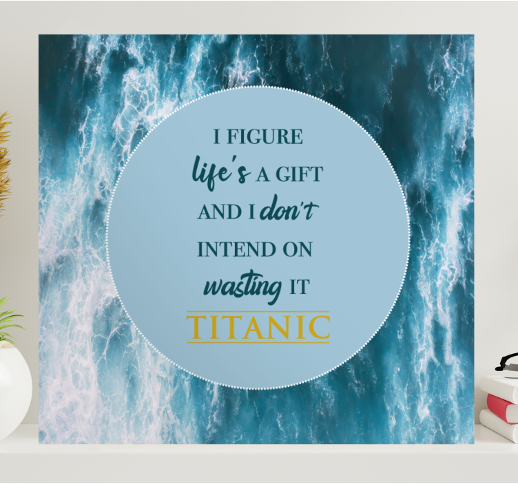 Inspirational Life Quote motivational quotes canvas - TenStickers