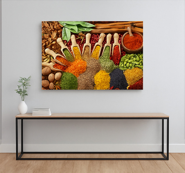 Realistic spices design kitchen prints - TenStickers