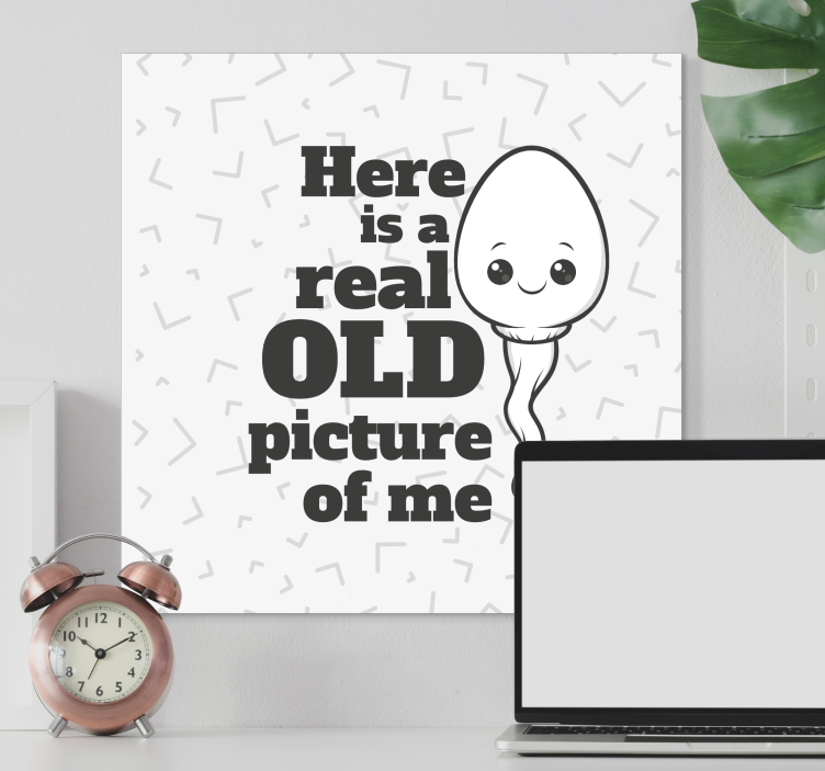 Retro canvas nostalgic vintage memory - TenStickers