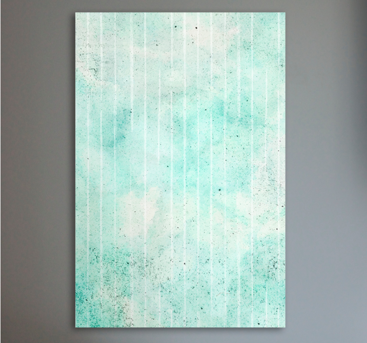 Soft Aqua Texture abstract wall art  1 - TenStickers