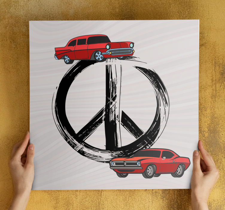 Sports canvas art classic cars serenity - TenStickers