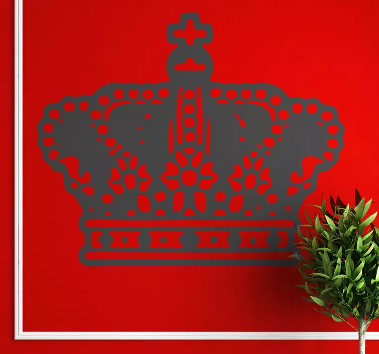 Crown Wall Sticker - TenStickers