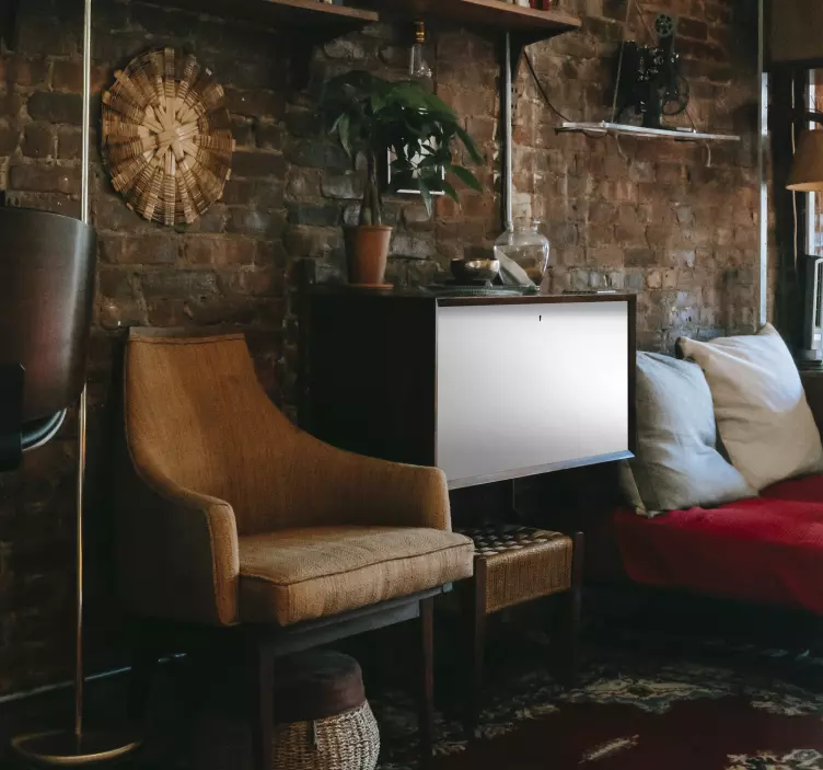 White furniture decal  3600 - TenStickers