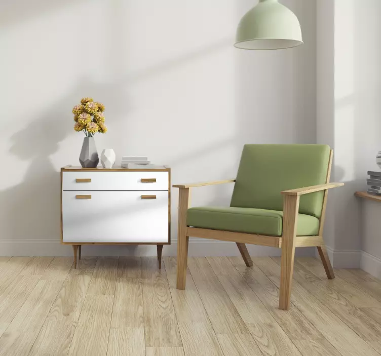 White furniture decal  3600 - TenStickers