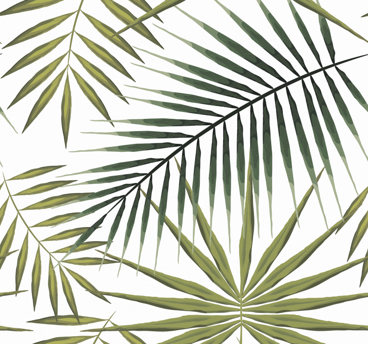 Palm Leaves furniture decal  3600 - TenStickers