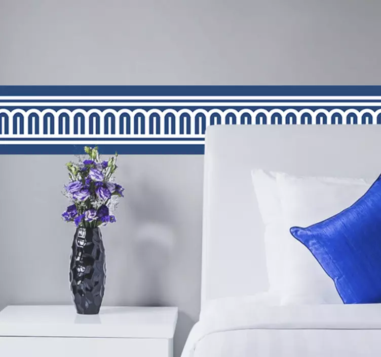 Adhesive border wall  sticker - TenStickers