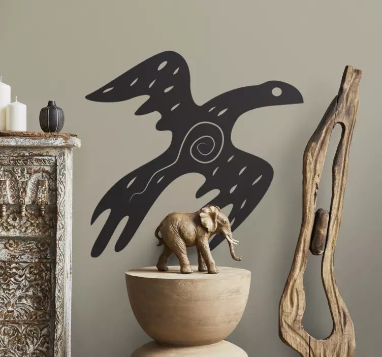 African Bird Wall Sticker - TenStickers
