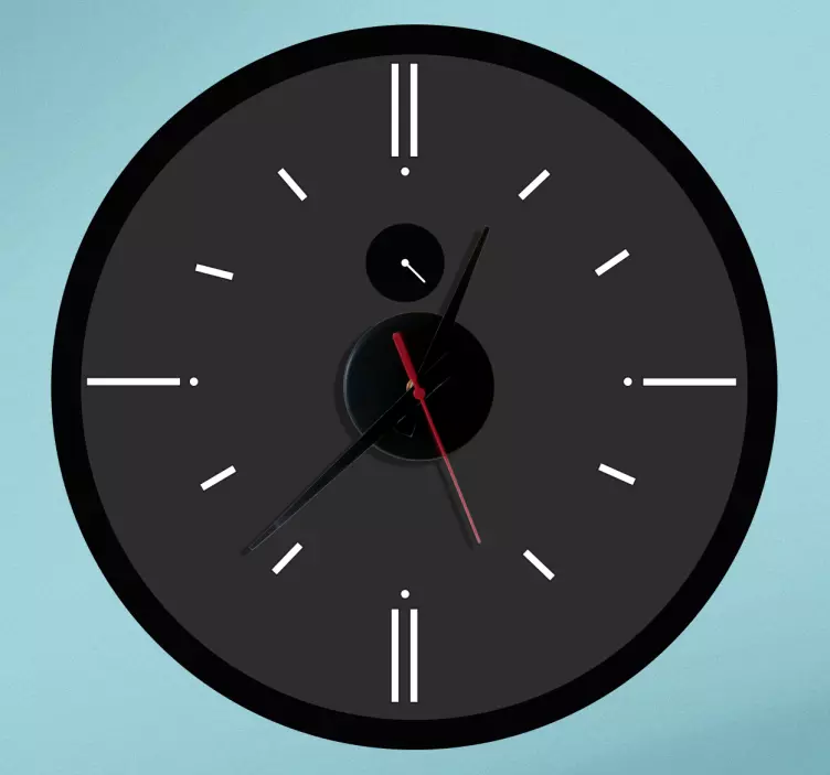 Analog Clock Sticker for you - TenStickers