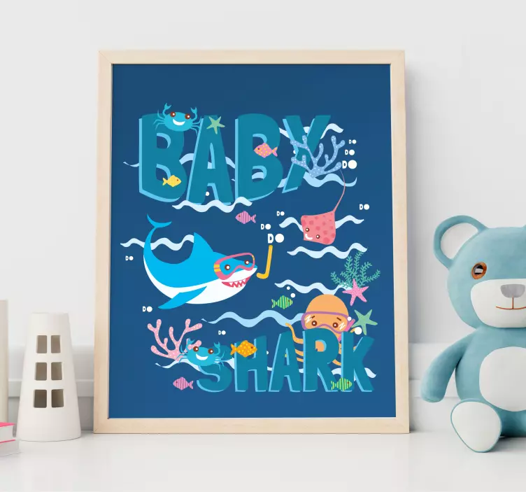 Aquatic Animal Fun bird sticker - TenStickers