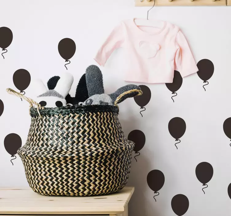 Balloon Collection Wall Stickers - TenStickers
