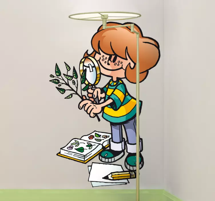 Botany Student Sticker - TenStickers